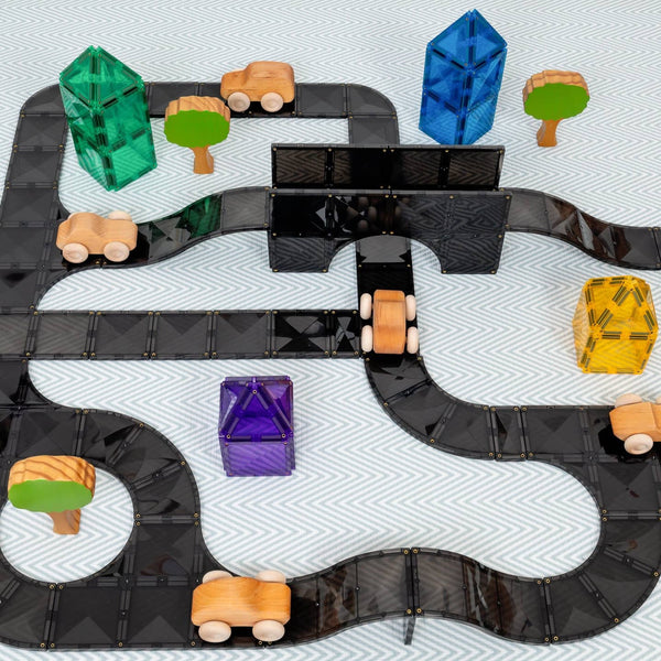 Magnetbausteine - Kreative Straßen Pack 48 Teile