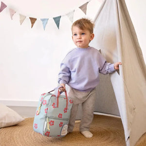 Kindergartenrucksack Mini eckig – Happy Trails Flower