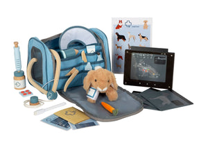 Rollenspielset Arzttasche - Tierarzt-Tasche mit Hase