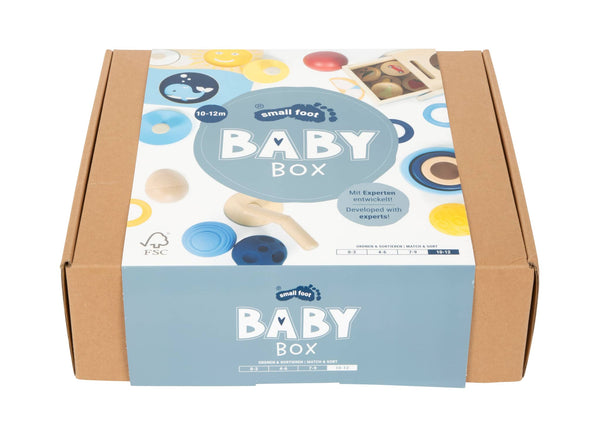 Geschenkset Baby-Box - Zuordnen und Sortieren (10-12 Monate)