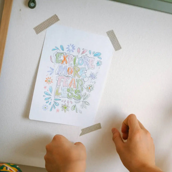 Nachfüllkarten – Kidydraw Pad – Inspirierende Zitate (30 Stück, ab 10 Jahren)