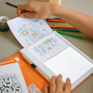 Nachfüllkarten – Kidydraw Pad – Inspirierende Zitate (30 Stück, ab 10 Jahren)