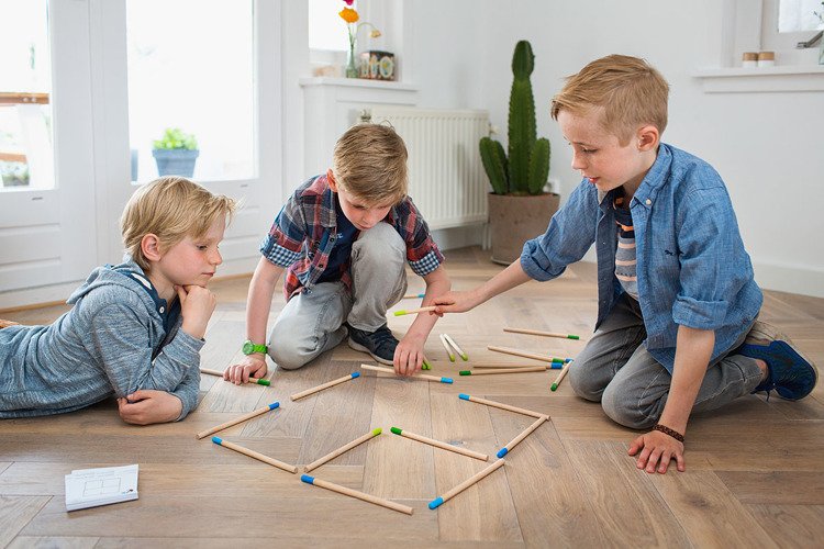 Puzzlespiel mit Streichhölzern - tablude.com