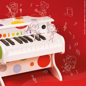 Elektronisches Confetti-Klavier - tablude.com