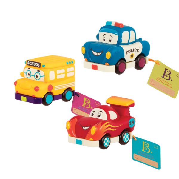 Drei weiche Autos – Wheeeels Mini mit Bus - tablude.com