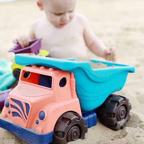 Sandkastenset – LKW mit Zubehör - tablude.com