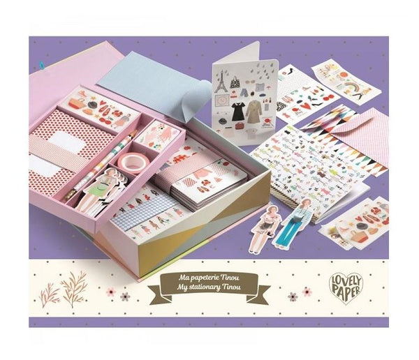 Koffer mit Schreibset  - Tinou - tablude.com