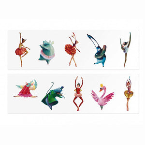 Tattoos für Kinder – Ballerina - tablude.com