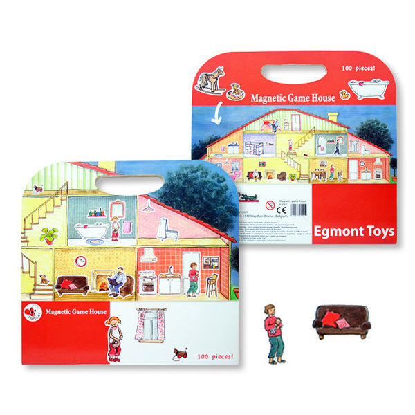 Magnetisches Puzzle – Haus - tablude.com