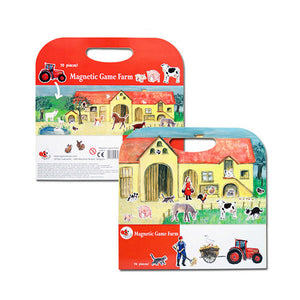 Magnetisches Puzzle – Bauernhof - tablude.com