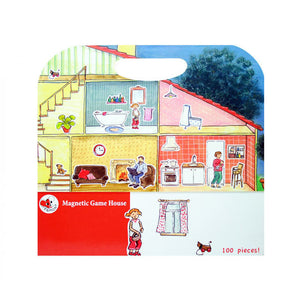 Magnetisches Puzzle – Haus - tablude.com