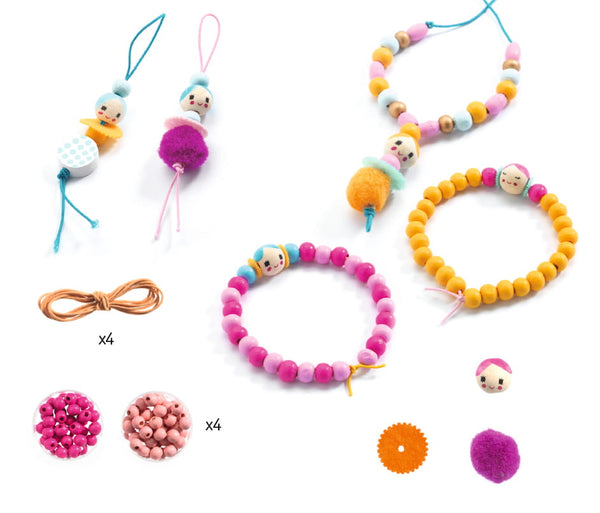 Schmuck-Bastelset – Perlen und Figuren - tablude.com