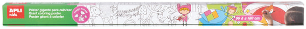 Riesiges Poster, Sticker zum Ausmalen – Zauberwald - tablude.com