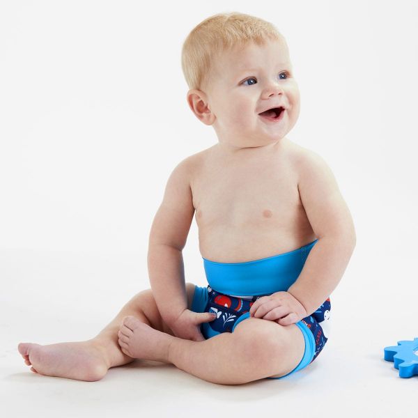 Schwimmwindel Happy Nappy 24-36 Monate Meereswelt (XXL)