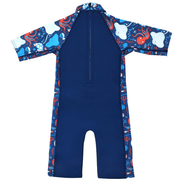 Neopren-Schwimmanzug UV Combie – 1–2 Jahre Meereswelt