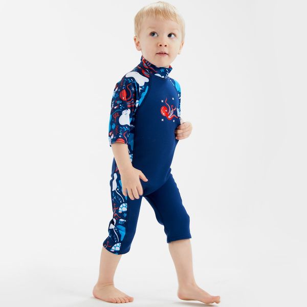 Neopren-Schwimmanzug UV Combie – 4–6 Jahre Meereswelt