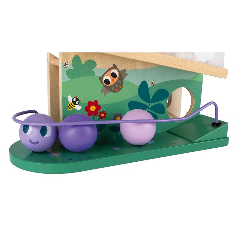 Holzkugelbahn – Raupe - tablude.com