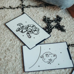 Nachfüllkarten – Kidydraw Mini – Galaxie / Dinosaurier (60 Stück)