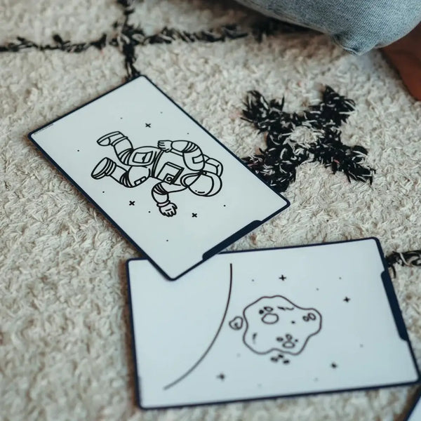 Nachfüllkarten – Kidydraw Mini – Galaxie / Dinosaurier (60 Stück)