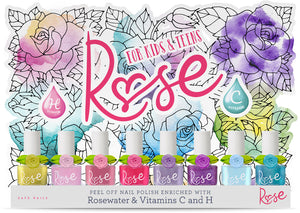 Kinder Nagellack ROSE peel-off - OMG