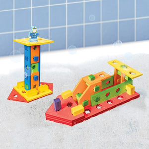 Badespielzeug – Bauklötze-Set, 56 Teile - tablude.com