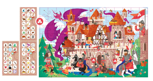 Beobachtungspuzzle – Schloss 104 Teile 5+ - tablude.com