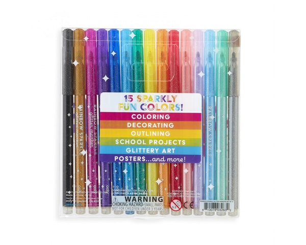 Glitzernde Filzstifte – Rainbow Sparkle