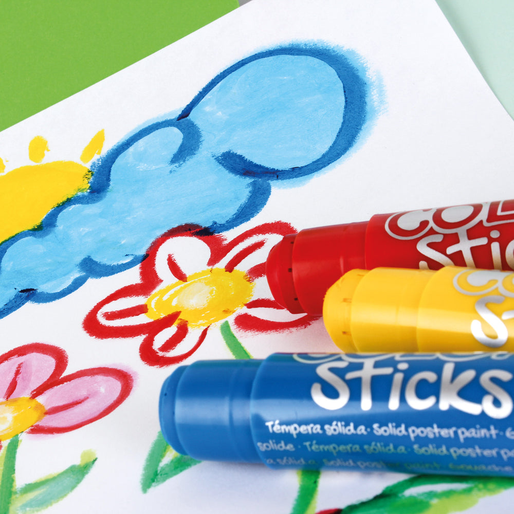 Farben in Stiftform – 6 Farben - tablude.com