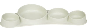Silikonteller Tiny Tapas – Light Grey