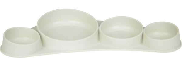 Silikonteller Tiny Tapas – Light Grey