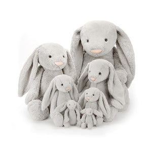Pluszowy królik Jellycat - szary 18cm - tablude.com
