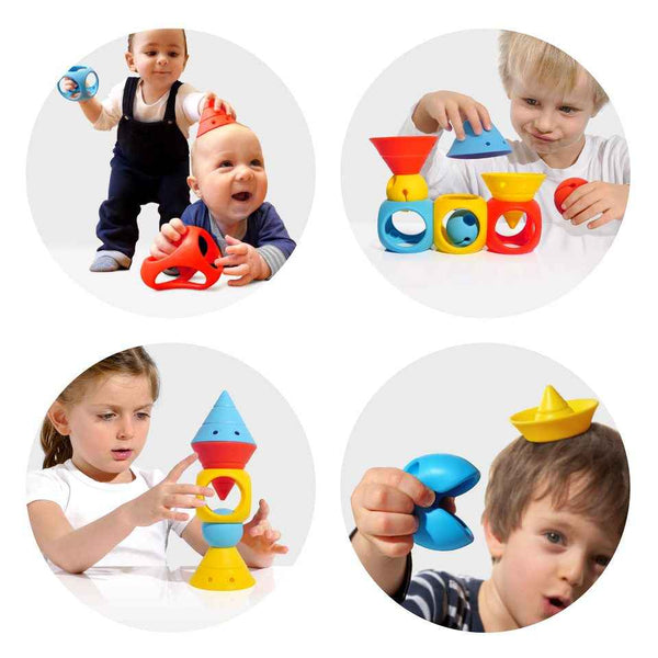 Building Genius Kreativ-Spielzeugset, 9-tlg. - Multicolour - tablude.com