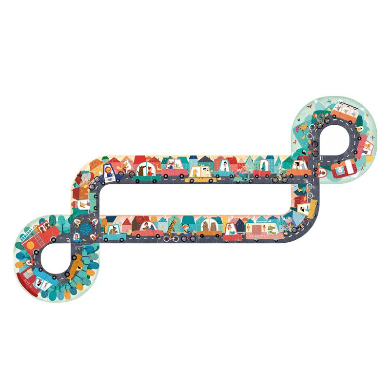Puzzle für Kinder, 48 Teile – BEEP BEEP!