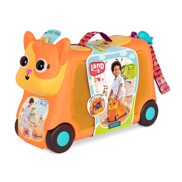 Rutschauto-Koffer - Kätzchen - tablude.com