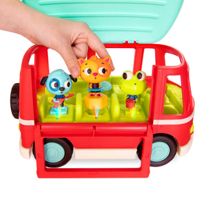 Musikalischer Bus mit fröhlichen Passagieren – Doo B. Doos - tablude.com