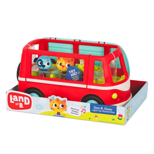 Musikalischer Bus mit fröhlichen Passagieren – Doo B. Doos - tablude.com