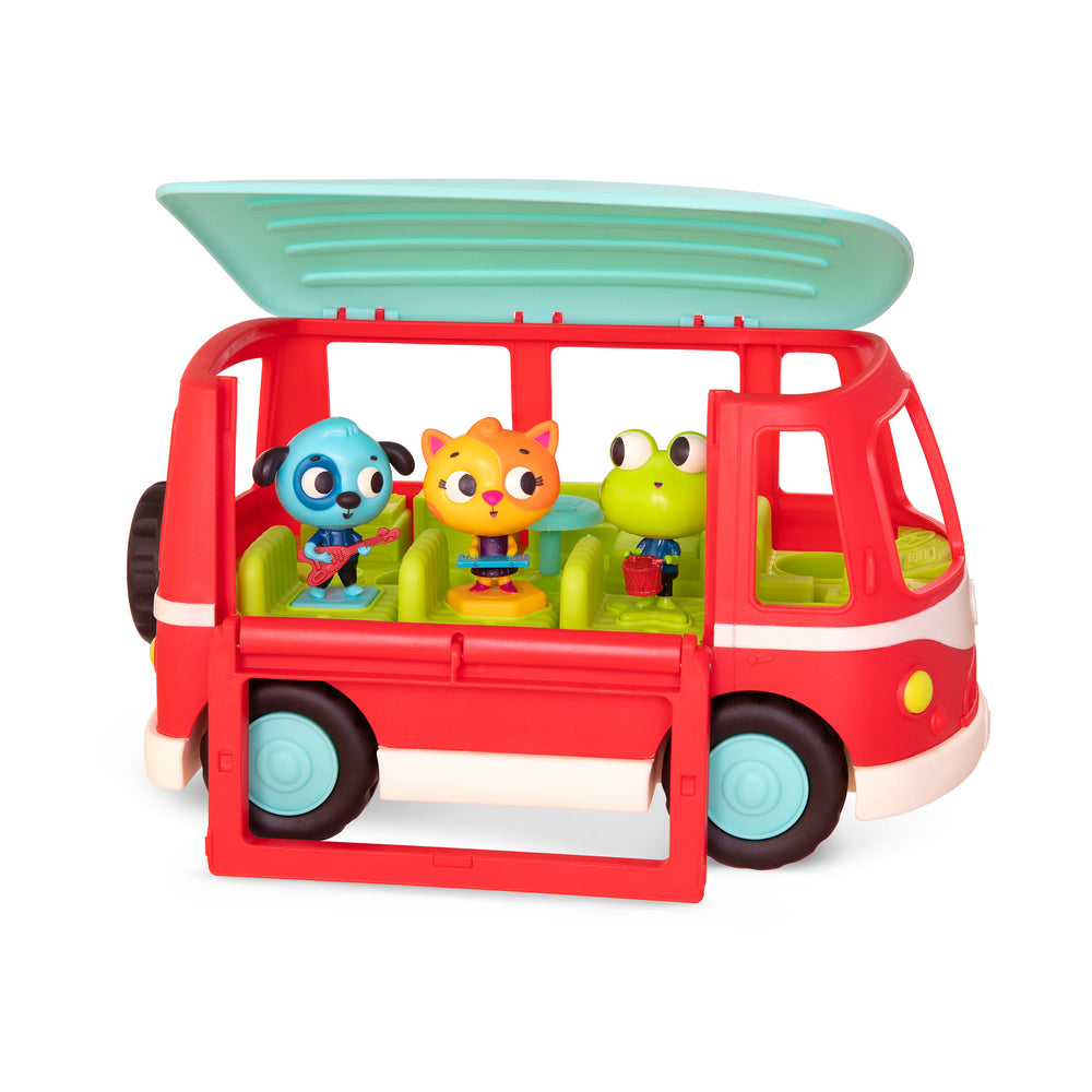 Musikalischer Bus mit fröhlichen Passagieren – Doo B. Doos - tablude.com