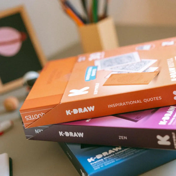 Nachfüllkarten – Kidydraw Pad – Galaxie (30 Stück, ab 10 Jahren)