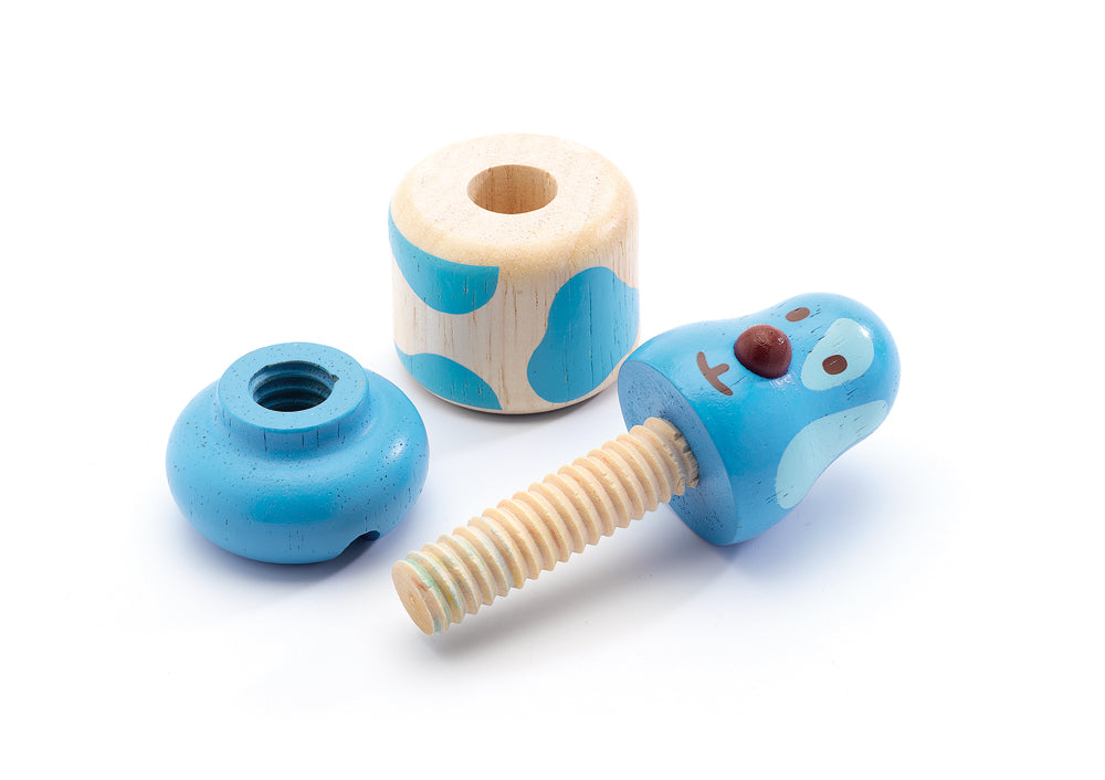 Holzspielzeug Schrauben  - Tiere - tablude.com