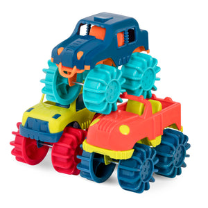 Set mit 6 Monster Trucks – Thunder Monster – Monster Trucks - tablude.com