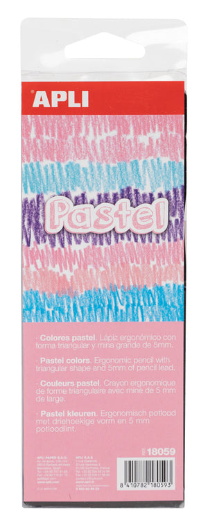 Jumbo-Buntstifte – Pastell - tablude.com