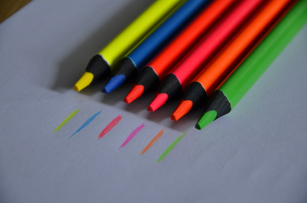 Jumbo-Buntstifte – Fluo - tablude.com