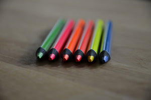 Jumbo-Buntstifte – Fluo - tablude.com