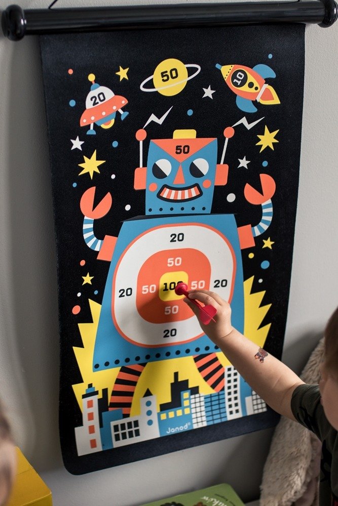Magnetisches Dartspiel – Roboter - tablude.com