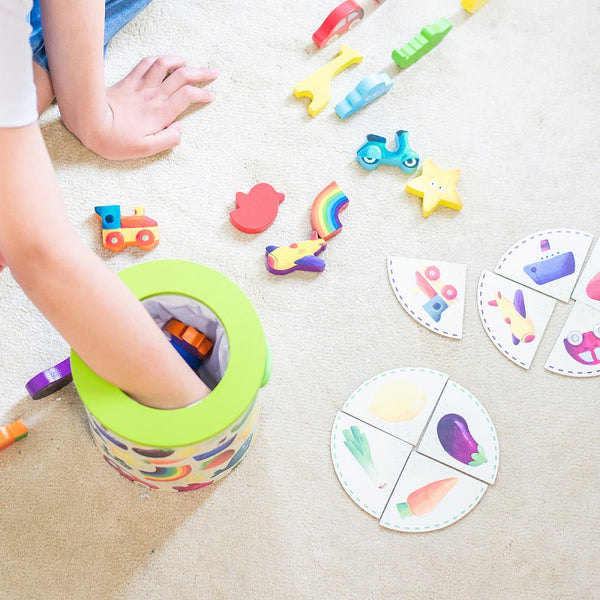 Sensory Spiel – Erkennung durch Berührung