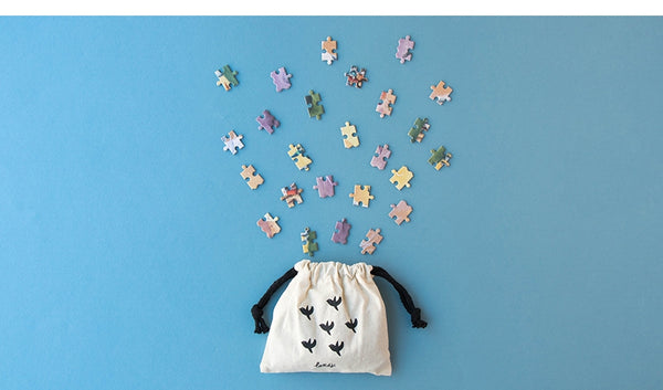 Taschenpuzzle für Kinder, 100 Teile – Mein Einhorn - tablude.com