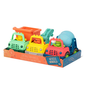 Spielzeugautos-Set - Wonder Wheels, 3 Stück mit Fahrerfigur