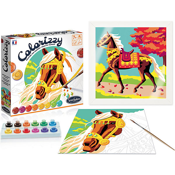 Colorizzy Mal-Set – Pferde