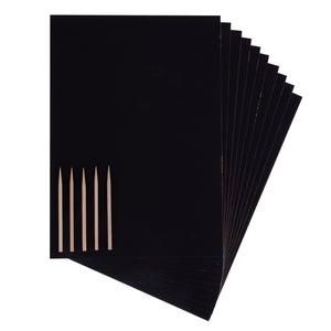 Rubbelbild-Set – Magic Scratch A4 - tablude.com
