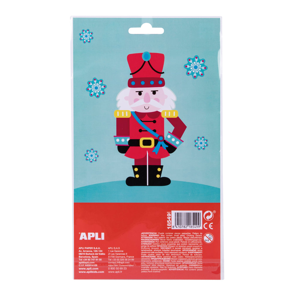 Weihnachtsaufkleber – Schneeflocken - tablude.com